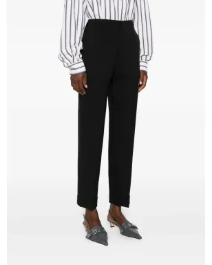 Alberta Ferretti カフ付きサイドポケットパンツ - サムネイル3