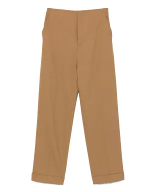 Alberta Ferretti カフドヘム トラウザーズ - サムネイル1