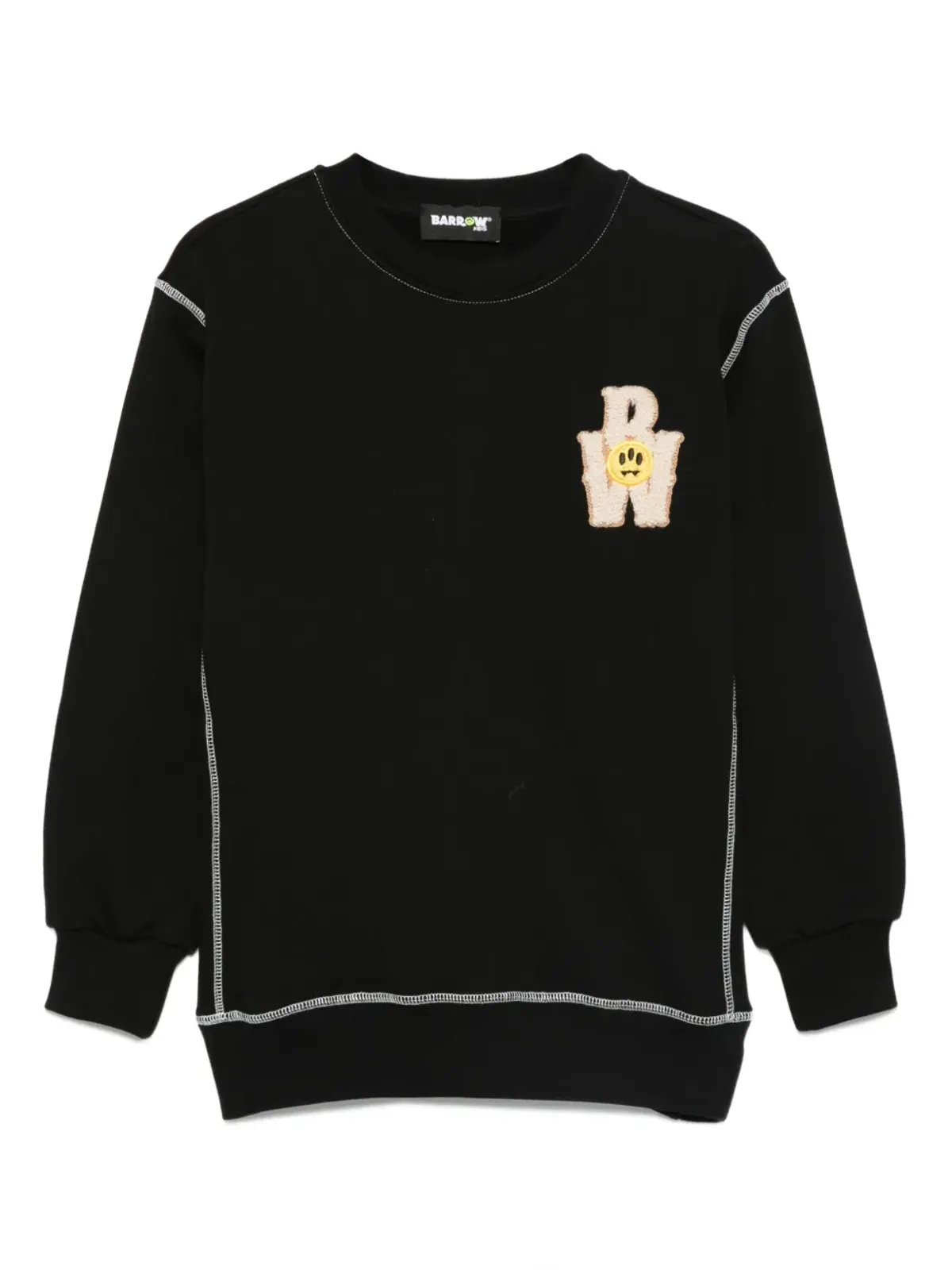 Barrow kids ロゴパッチスウェット - 画像1