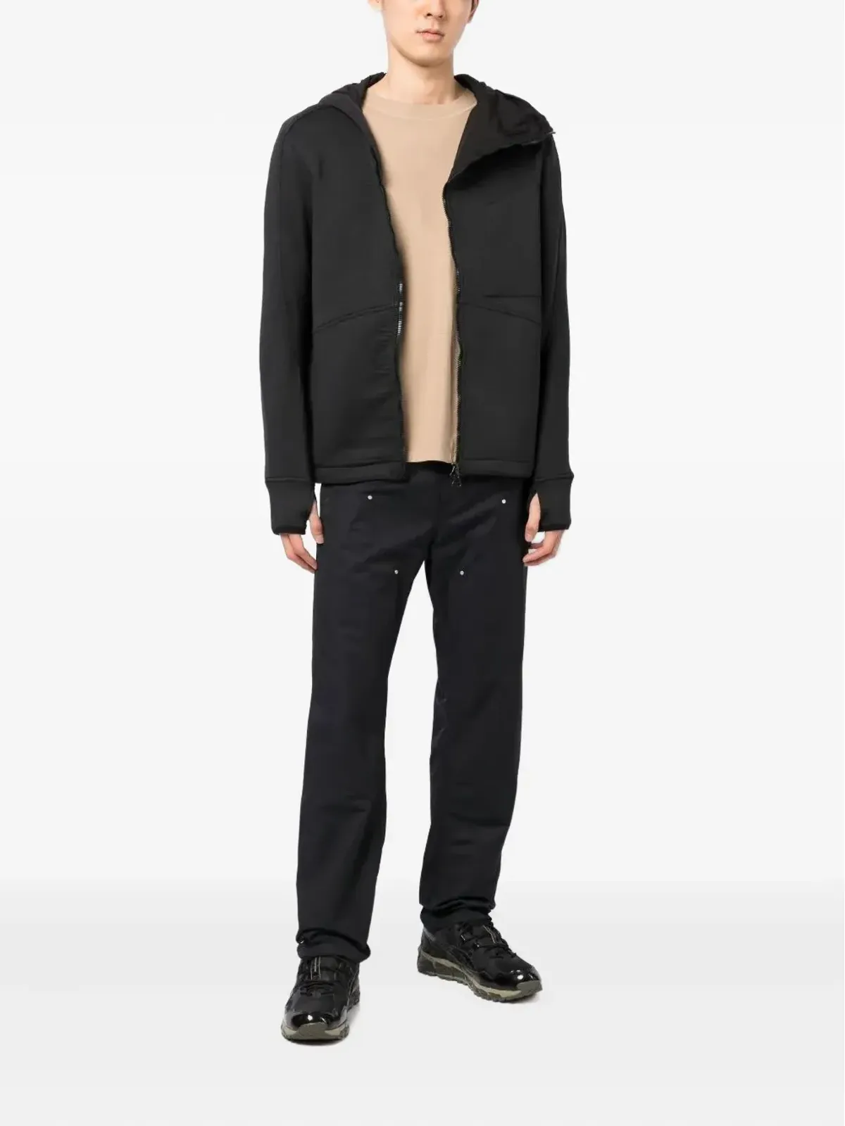 Maharishi アシンメトリック ジップファスニング ジャケット - 画像2