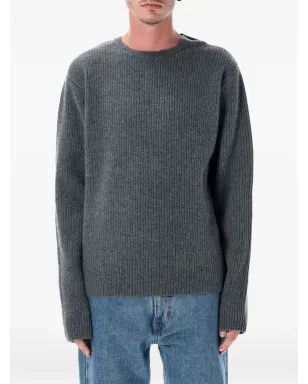 extreme cashmere リブ編みカシミヤセーター - サムネイル2