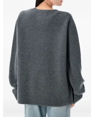 extreme cashmere リブ編みカシミヤセーター - サムネイル3