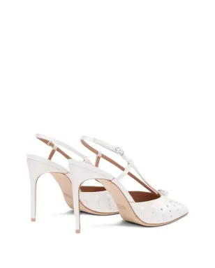 Malone Souliers クリスタル・パール装飾パンプス - サムネイル4