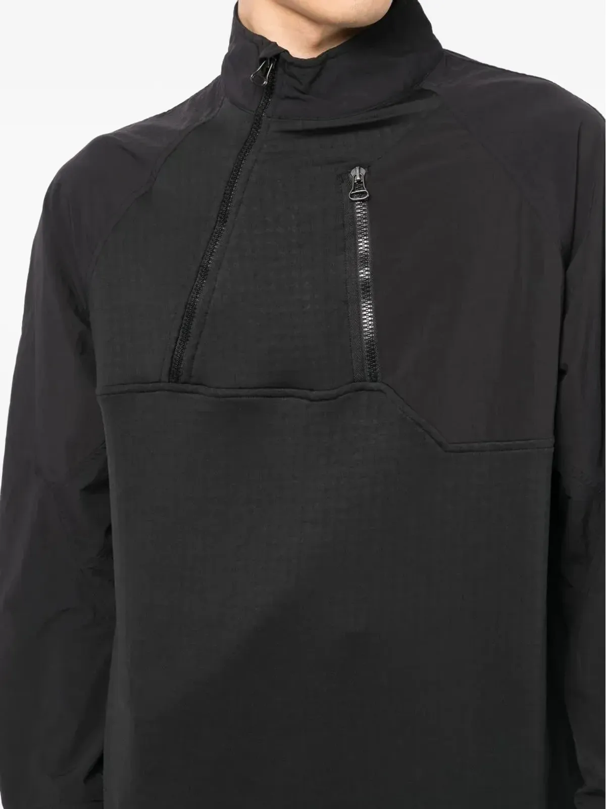 Maharishi ダイアゴナルジップ・パネルド・スウェットシャツ - 画像5