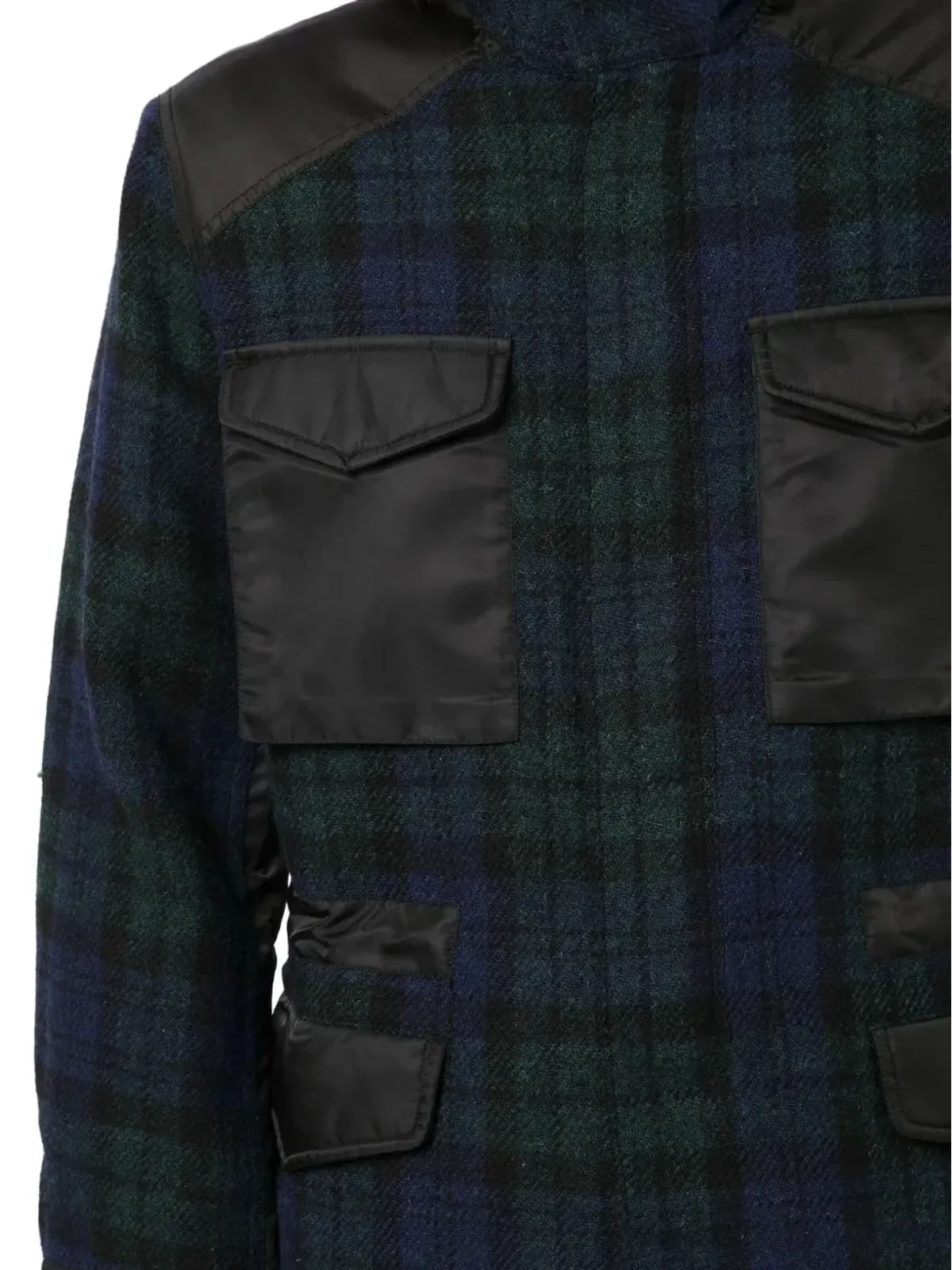 Maharishi タータンチェック ボンバー ジャケット - グリーン - 画像5