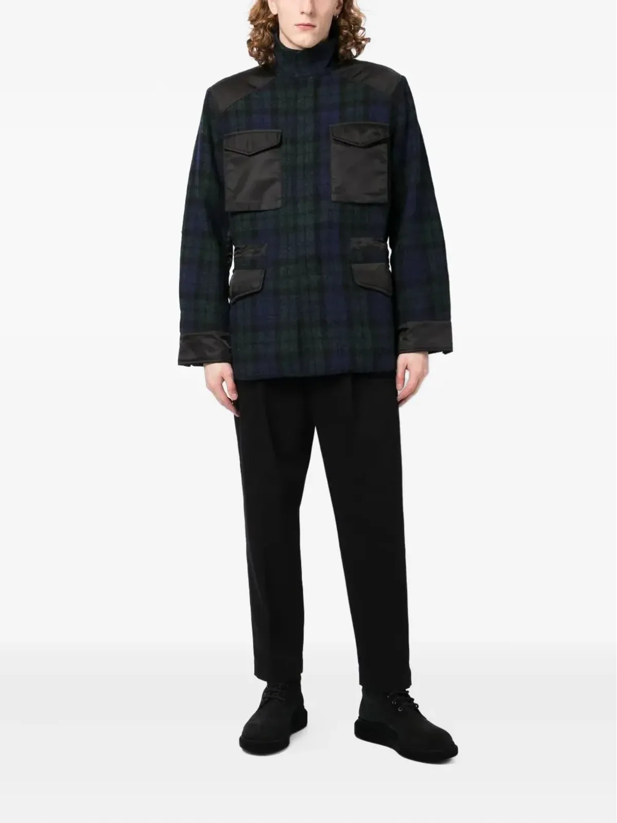 Maharishi タータンチェック ボンバー ジャケット - グリーン - 画像2