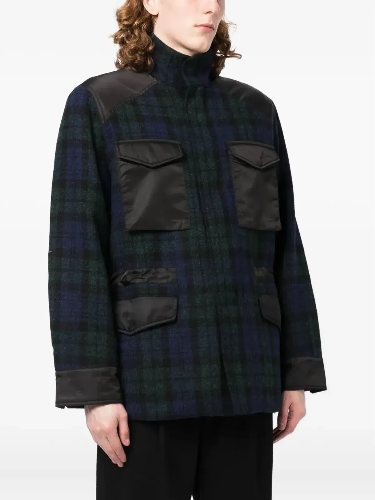 Maharishi タータンチェック ボンバー ジャケット - グリーン - 画像3