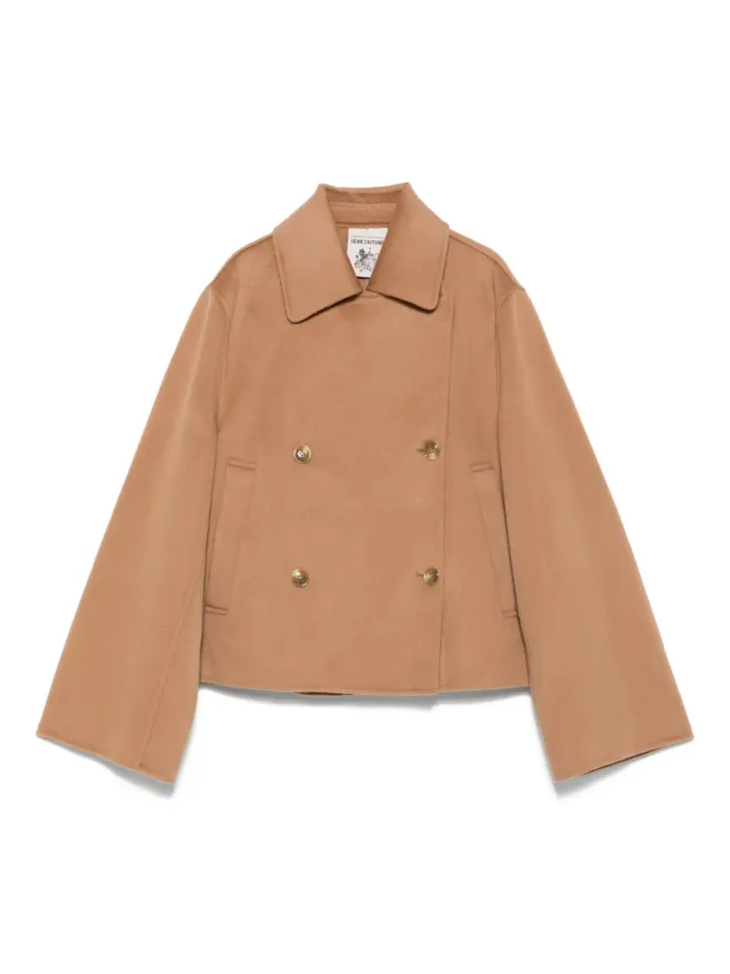 Semicouture Semicouture ダブルブレストピーコートの商品画像
