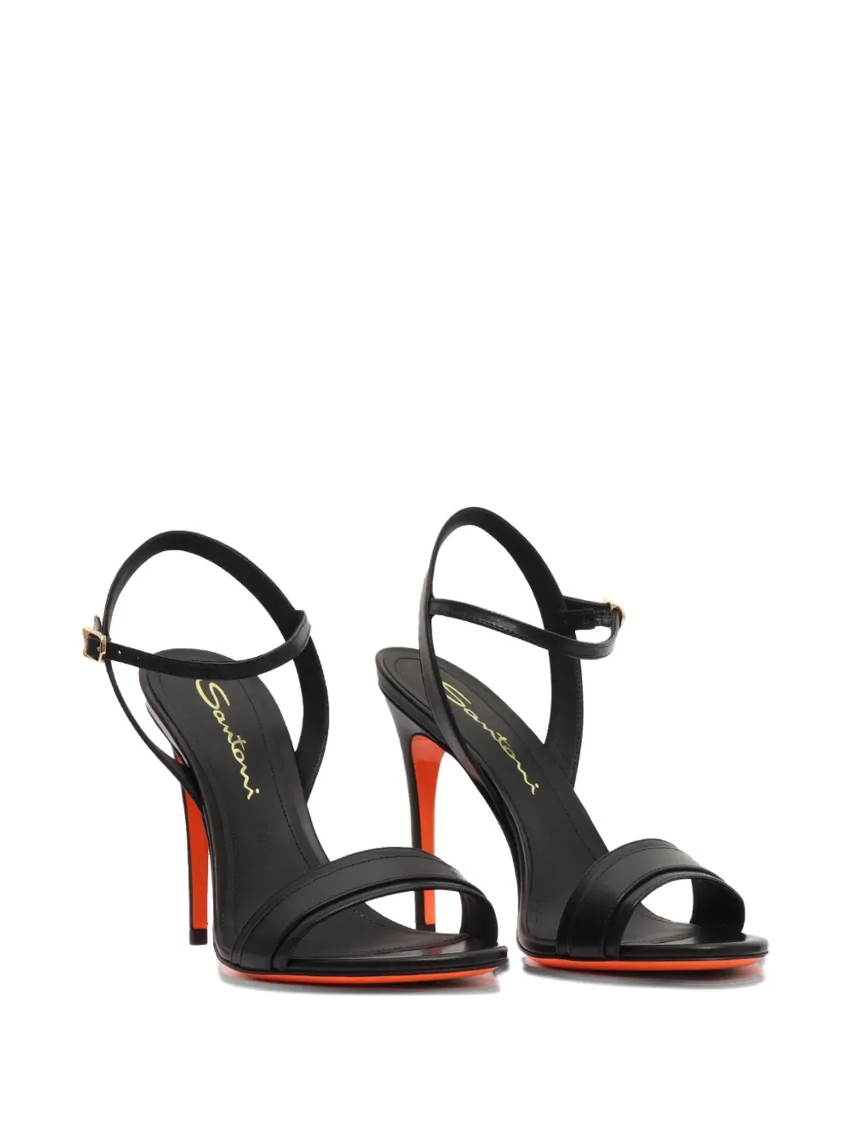 Santoni アンクルストラップヒールサンダル 105mm - 画像2