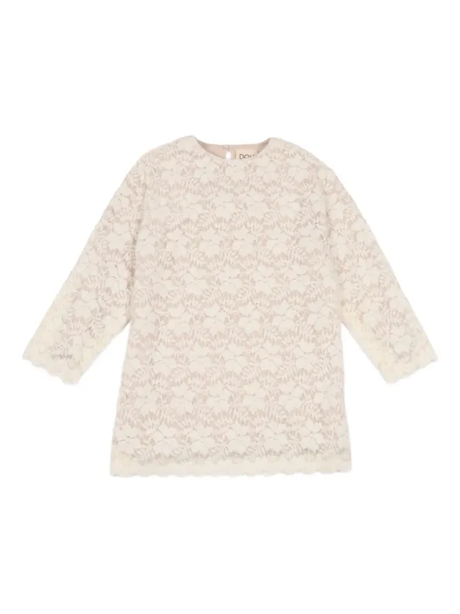 Douuod Kids Douuod Kids レースのスカラップヘムドレスの商品画像