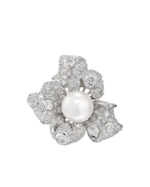 Anabela Chan Mini Blossom ring - Silver - サムネイル1