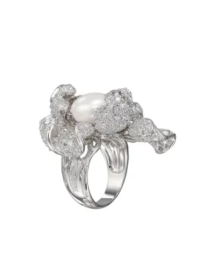 Anabela Chan Mini Blossom ring - Silver - サムネイル3