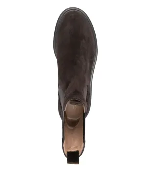 Gianvito Rossi チェスター エラスティックパネル ブーツ - ブラウン - サムネイル4