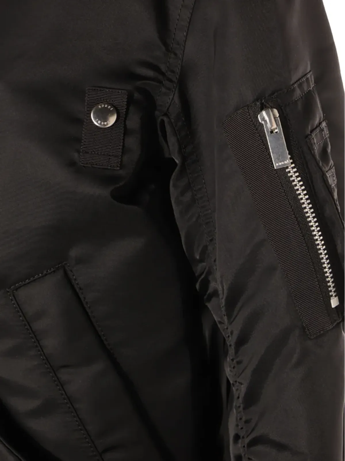 sacai ラッフルポケット付きボンバージャケット - 画像3