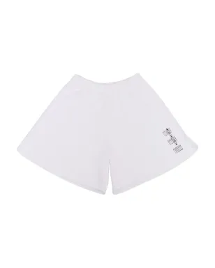 MM6 Maison Margiela Kids グラフィックプリント コットンショーツ - サムネイル1