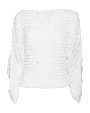 Alberta Ferretti ボートネックのドレープセーター - サムネイル1