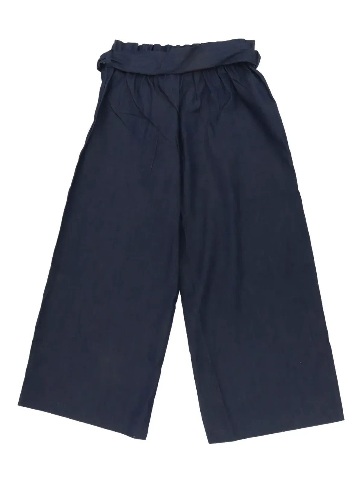 Vivetta bow-fastening heart-patch trousers - Blue - 画像3