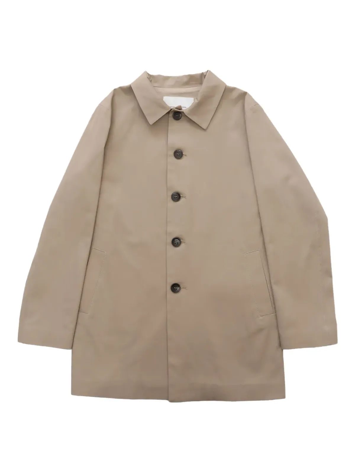Paolo Pecora Kids ボタン留めトレンチコート - 画像1