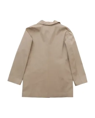 Paolo Pecora Kids ボタン留めトレンチコート - サムネイル2