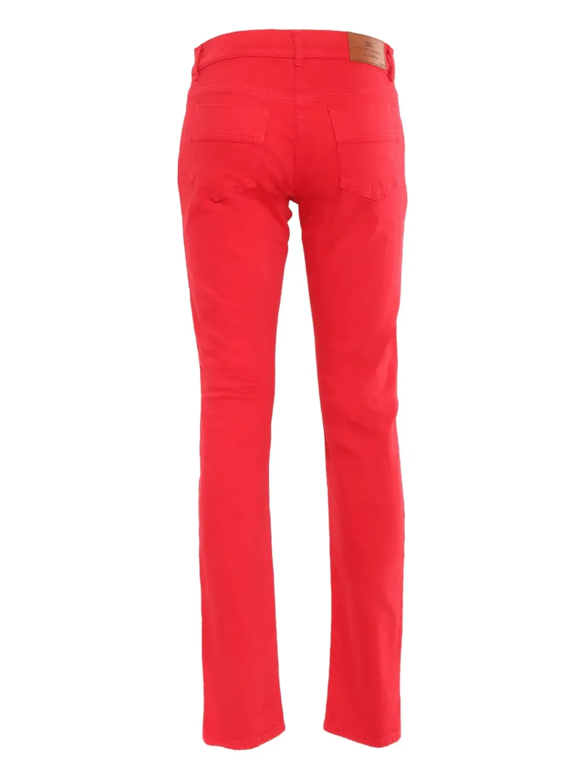 Elisabetta Franchi ホック留めストレートジーンズ - 画像2