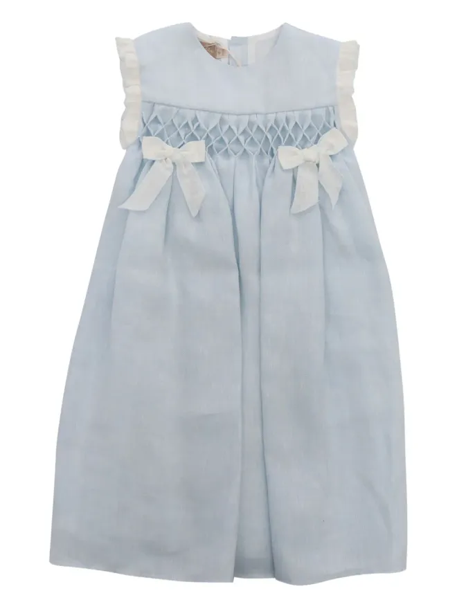 La Stupenderia La Stupenderia スモック入りフリルドレスの商品画像