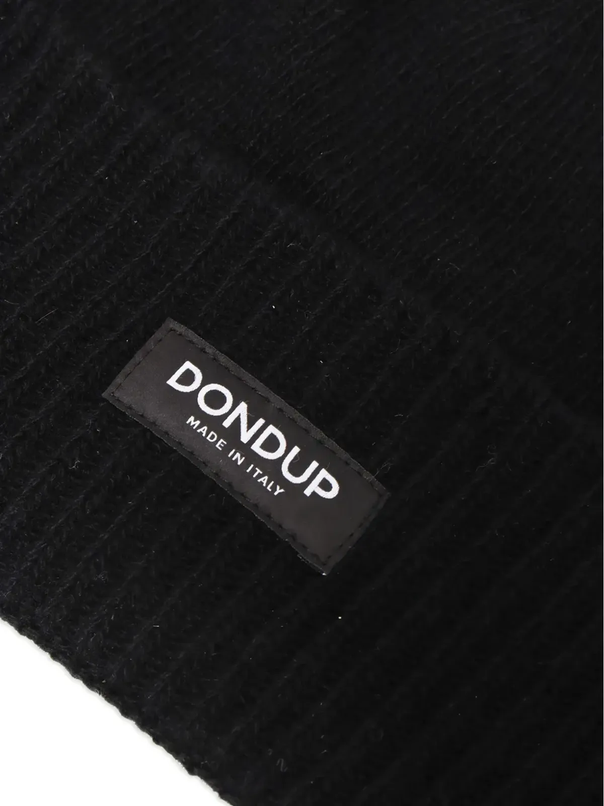 DONDUP KIDS リブ編みカシミヤ混ウール ビーニー - 画像3