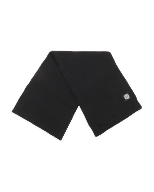 Stone Island Junior リブ編みロゴパッチスカーフ - サムネイル2
