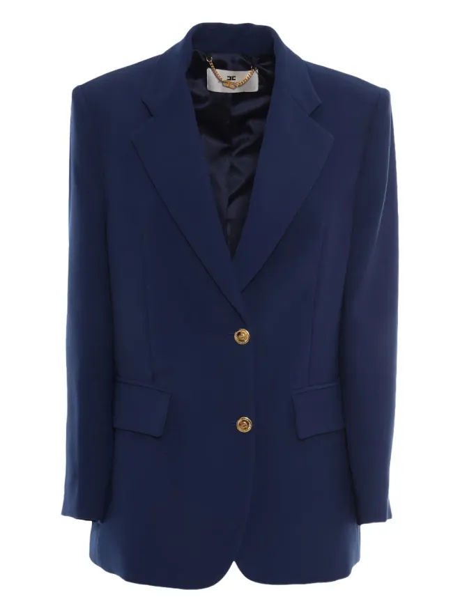 Elisabetta Franchi Elisabetta Franchi ボタン留めブレザーの商品画像