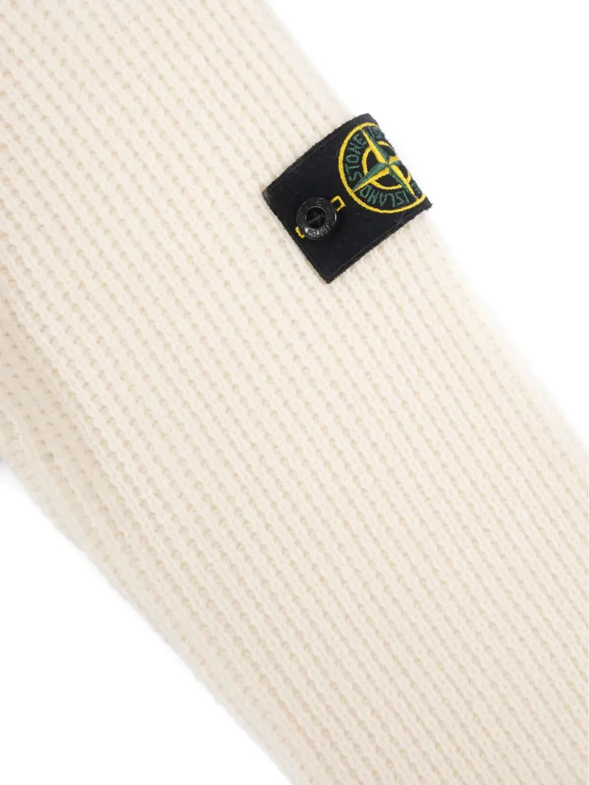 Stone Island Junior リブ編み コンパスパッチ ジャンパー - 画像3