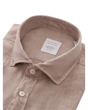 Xacus リネン ボタンダウンシャツ - サムネイル2