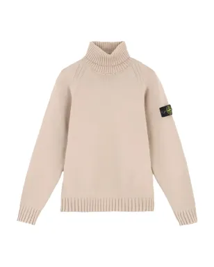 Stone Island Junior ロールネック ロゴパッチ セーター - サムネイル1