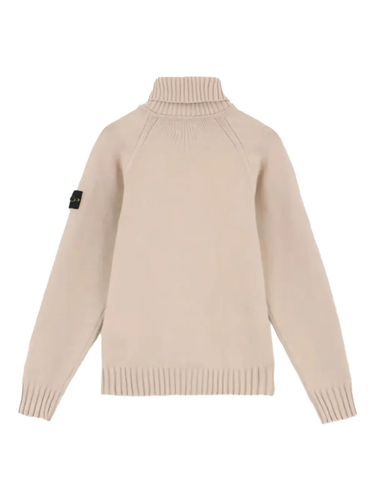 Stone Island Junior ロールネック ロゴパッチ セーター - 画像2