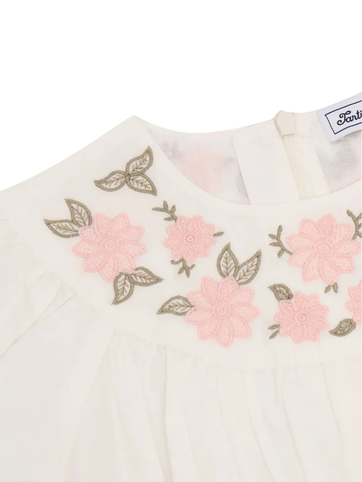 Tartine Et Chocolat 刺繍入りスモックブラウス - 画像3