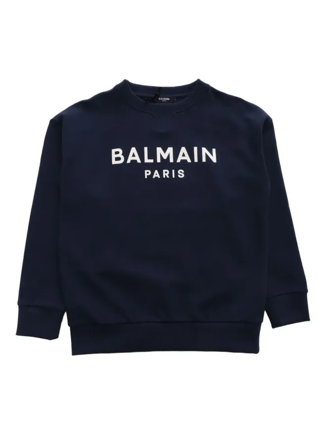 Balmain Kids Balmain Kids ロゴレタリングスウェットシャツの商品画像