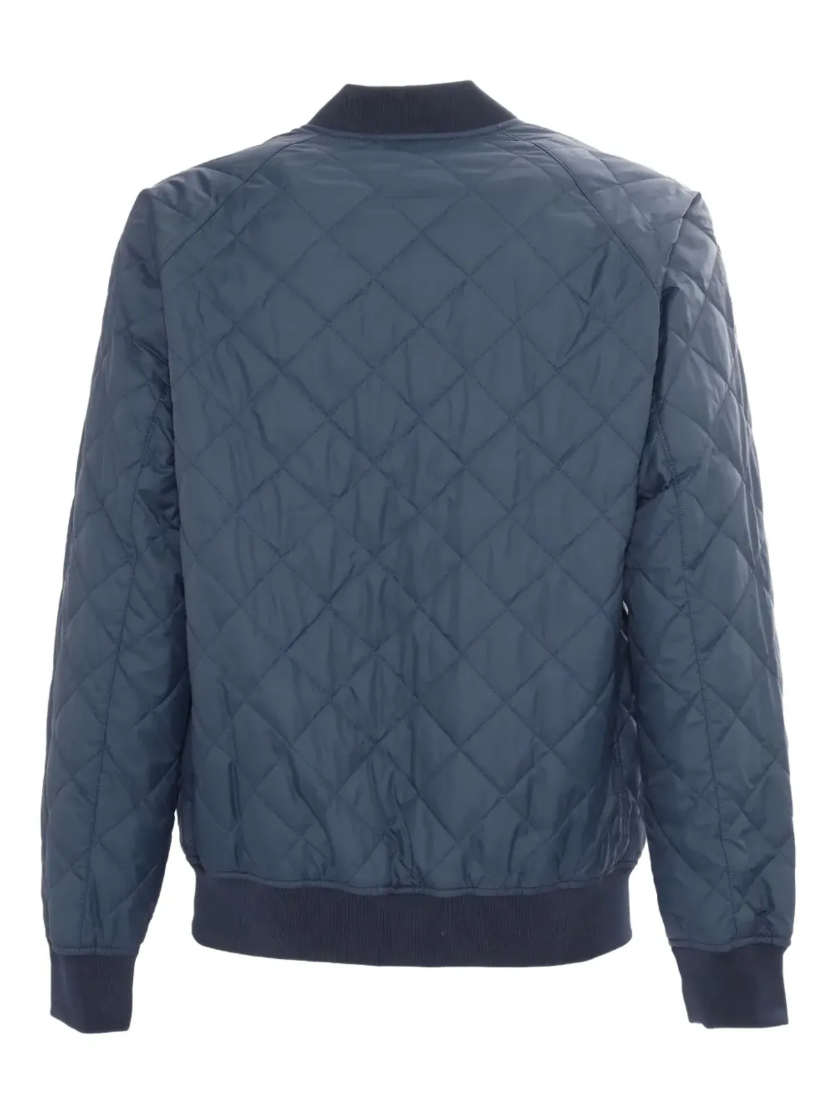 Barbour International ハーフェル ダイヤモンド柄キルテッド ボンバー ジャケット - 画像2