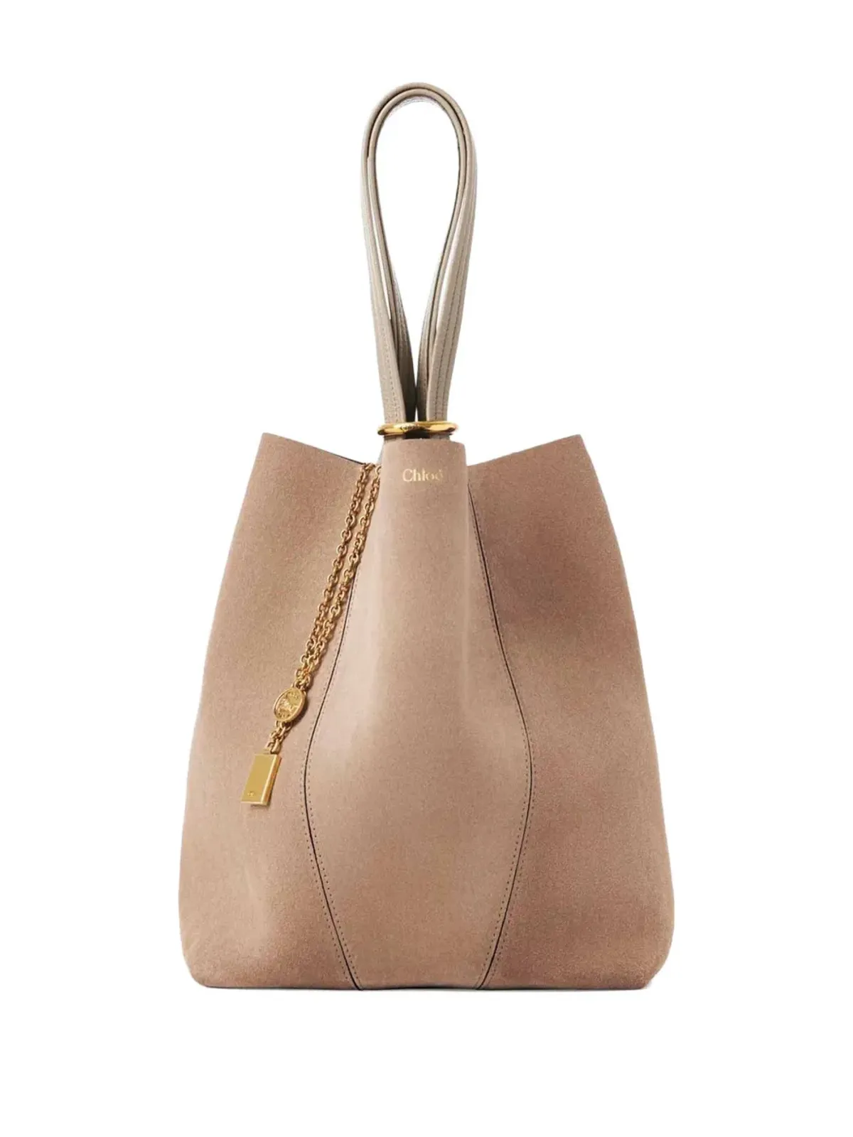 Chloé スピンチェーンディテール トートバッグ - 画像3