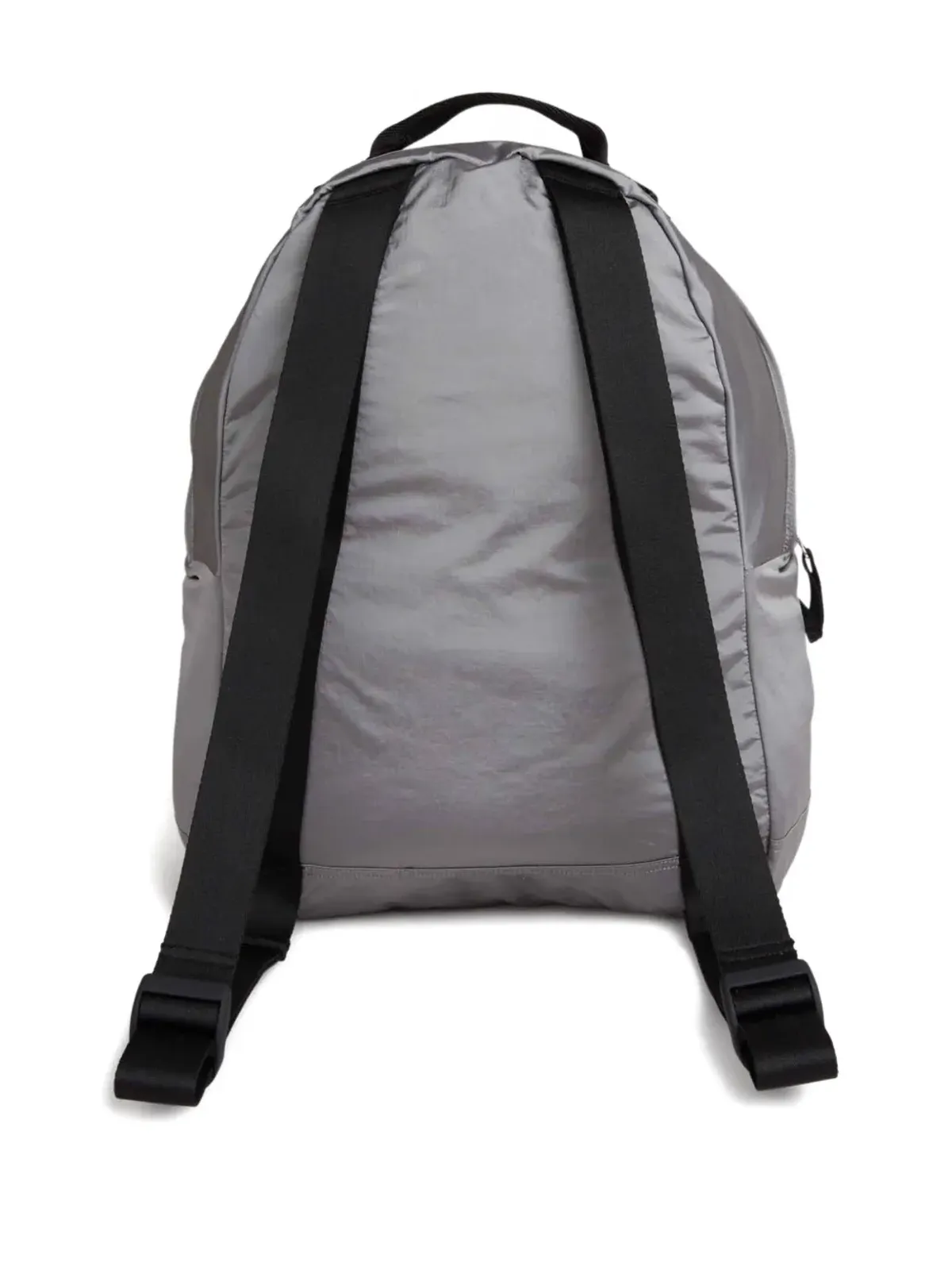 Stone Island メタリックジップファスニングバックパック グレー - 画像2