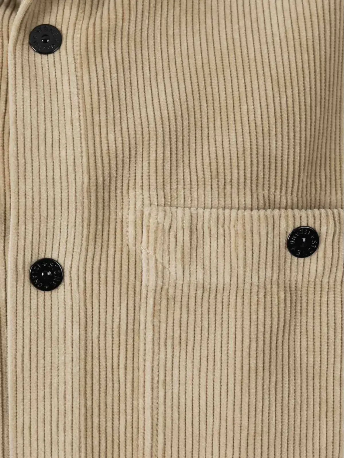 Stone Island コーデュロイ パッチポケット シャツ - 画像3