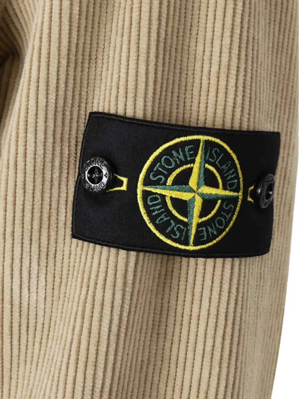 Stone Island コーデュロイ パッチポケット シャツ - 画像4