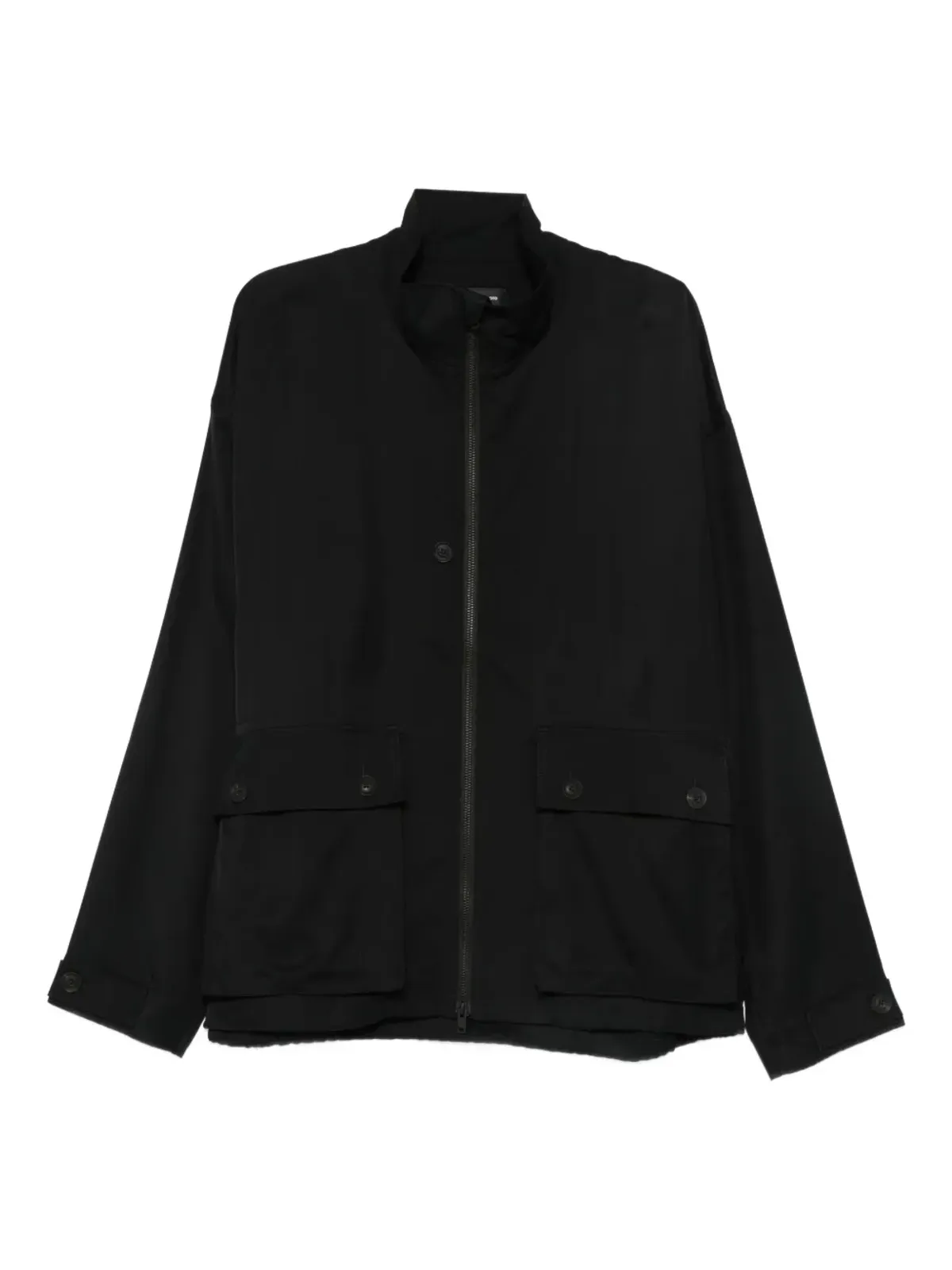 Y-3 ジップフロント フラップポケット コート - 画像1