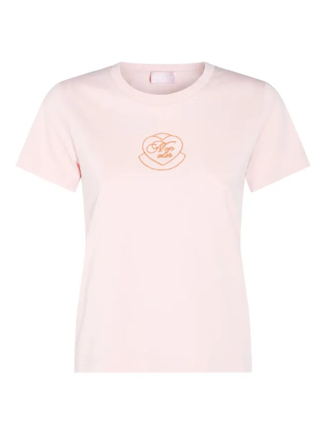 Moncler Moncler ハート刺繍ロゴ Tシャツの商品画像