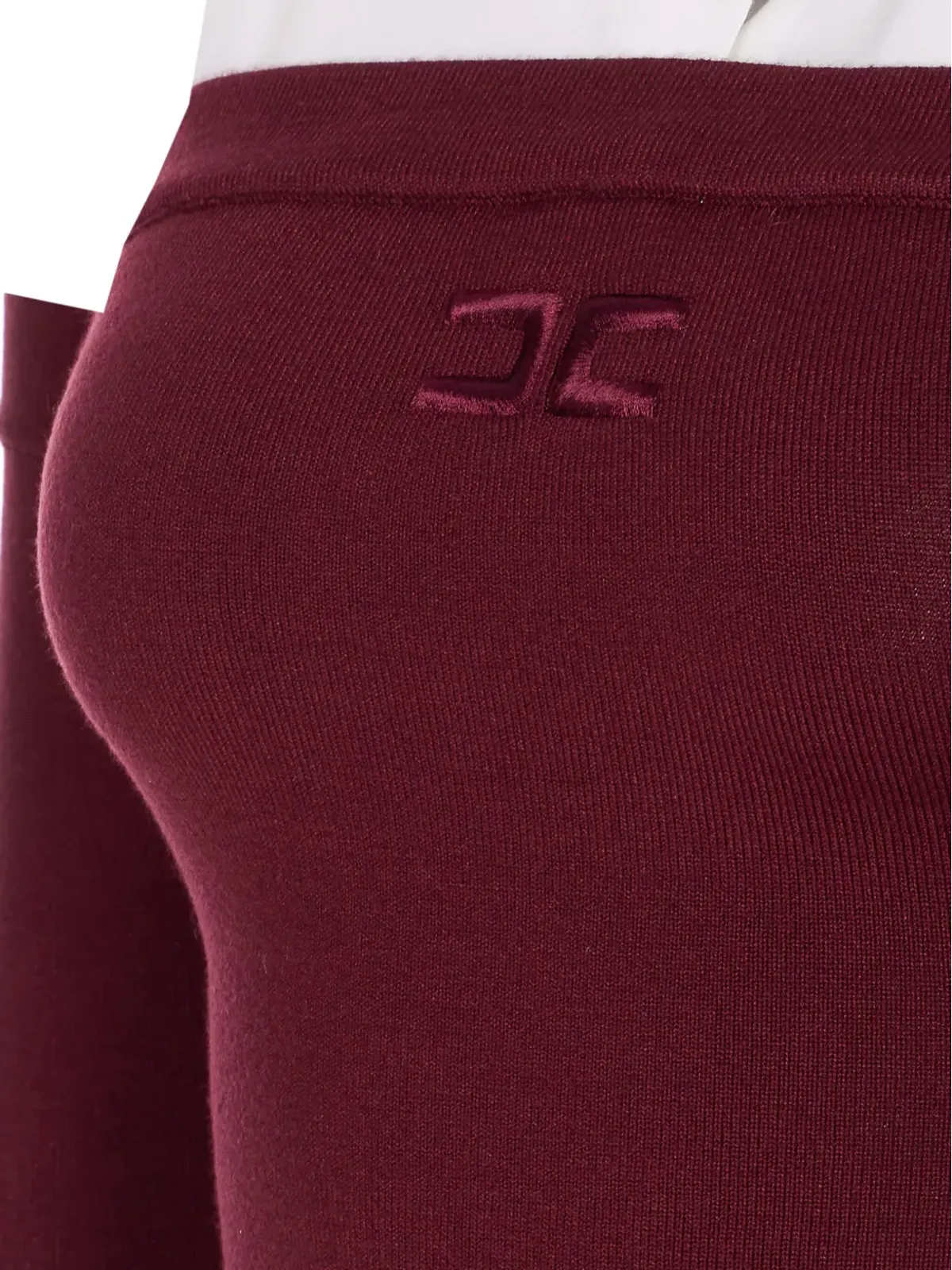 Elisabetta Franchi 刺繍ロゴ ボディスーツ - 画像3