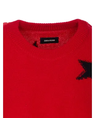 Zadig&Voltaire マルクス スター刺繍カシミアセーター - サムネイル4