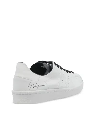 Y-3 Superstar perforated-detail logo sneakers - White - サムネイル4
