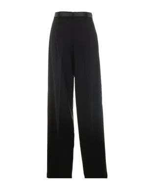 Max Mara バックル留めプリーツパンツ ブラック - サムネイル3