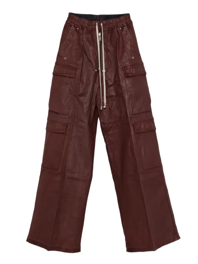 Rick Owens DRKSHDW Rick Owens DRKSHDW カーゴポケット付きドローストリングパンツの商品画像