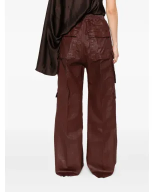Rick Owens DRKSHDW カーゴポケット付きドローストリングパンツ - サムネイル4