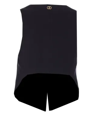 TWINSET Vネック ボタン留め ウエストコート - サムネイル2