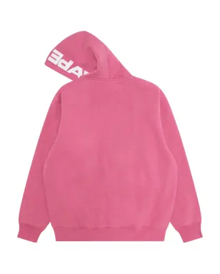 AAPE BY *A BATHING APE® ロゴディテール ジップアップフーディー - ピンク - サムネイル1