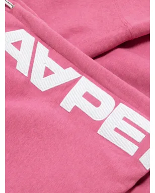 AAPE BY *A BATHING APE® ロゴディテール ジップアップフーディー - ピンク - サムネイル4